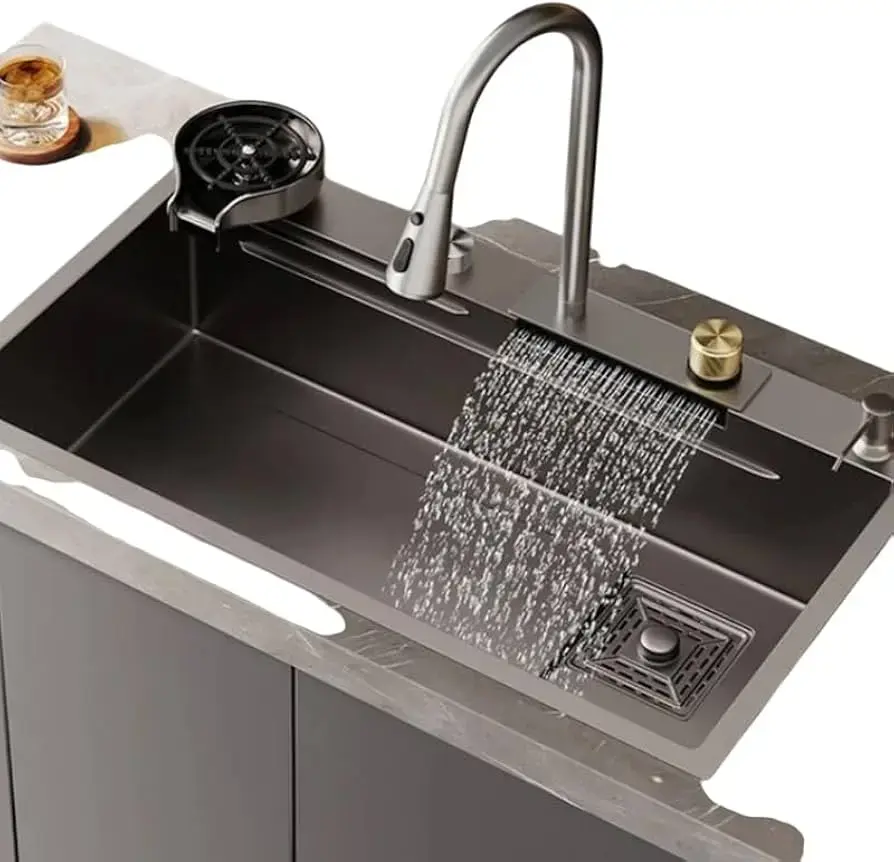 Smart kitchen sink طقم متكامل لحوض المطبخ