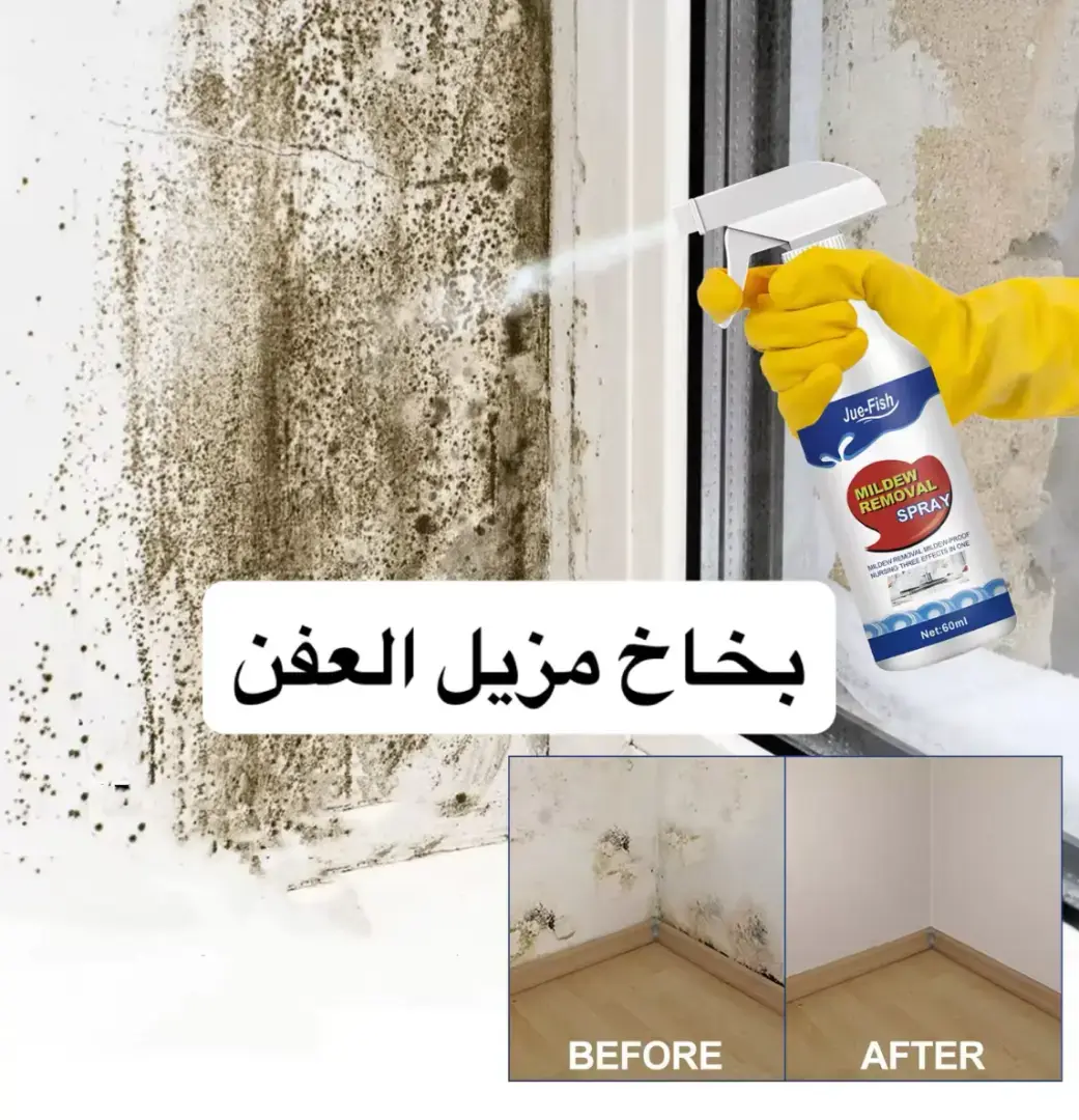 بخاخ إزالة العفن من الحائط